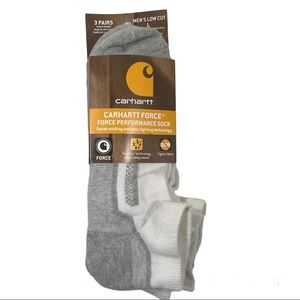 CARHARTT 3 pair Mens Large Force Performance Socks